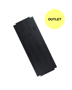 Hyllytaso 80x30 mustalakattu, outlet-taso