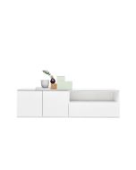 Fuuga tv-table with doors and a drawer