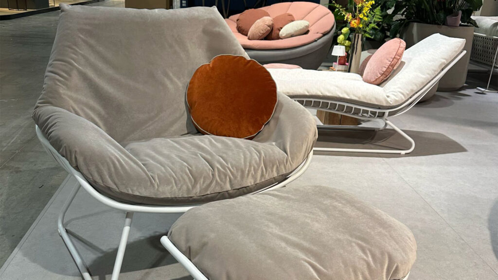 Photo of the CHILL collection at the Salone del Mobile 2025 Photo of the CHILL collection at the Salone del Mobile 2025